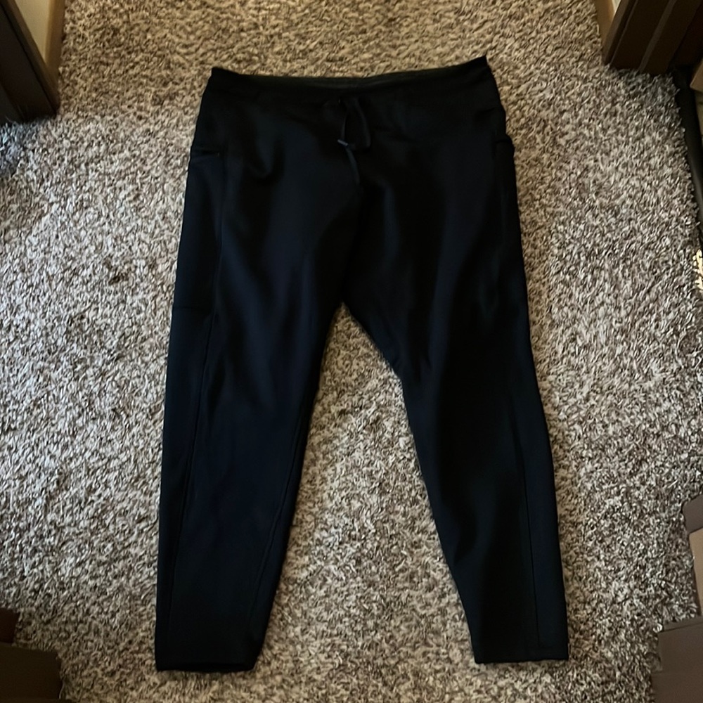 Ultra Coze Old Navy XXL Fleece Lined Black Sweatpants